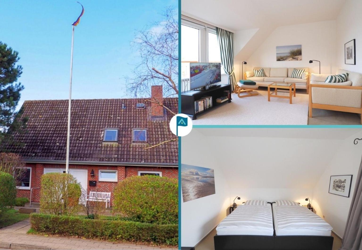 Ferienwohnung Helgolaender Strasse Wyk auf Föhr Eksteriør bilde